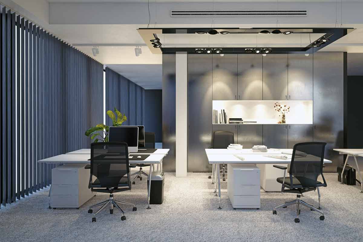 Greeen singapore office interior design