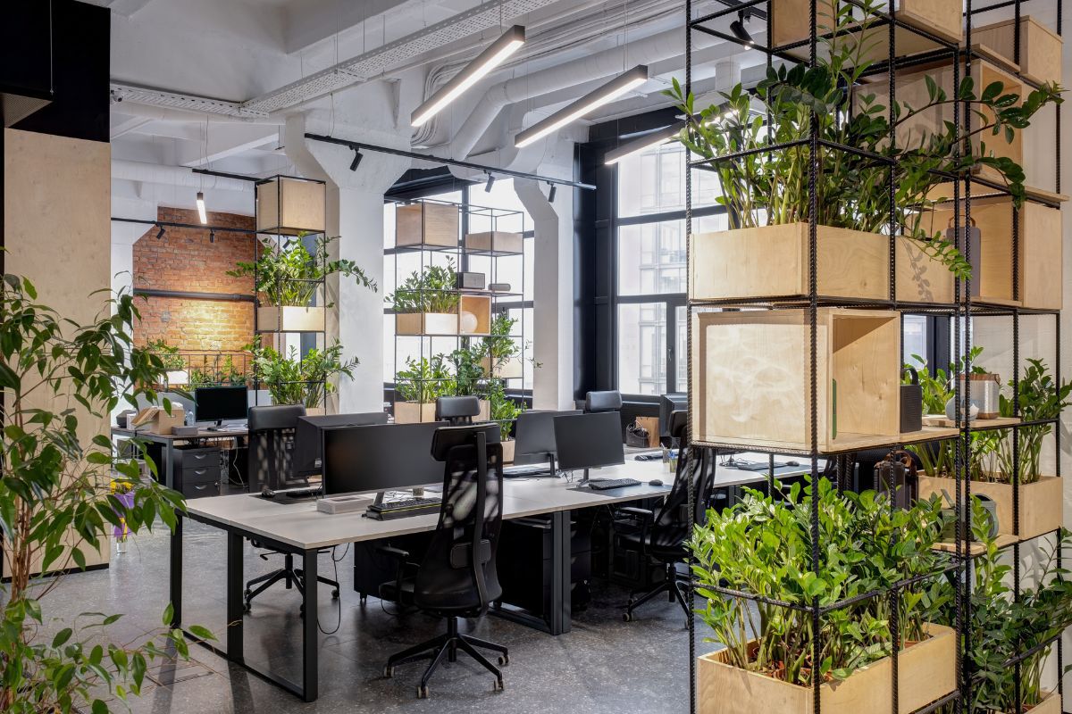 Sustainable Office Space_ Recycled or reclaimed furniture