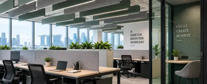 Office Acoustic Design in Singapore: Design for Focus