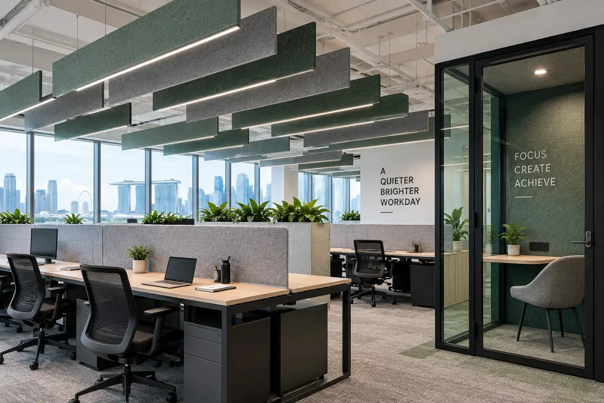 Office Acoustic Design in Singapore: Design for Focus